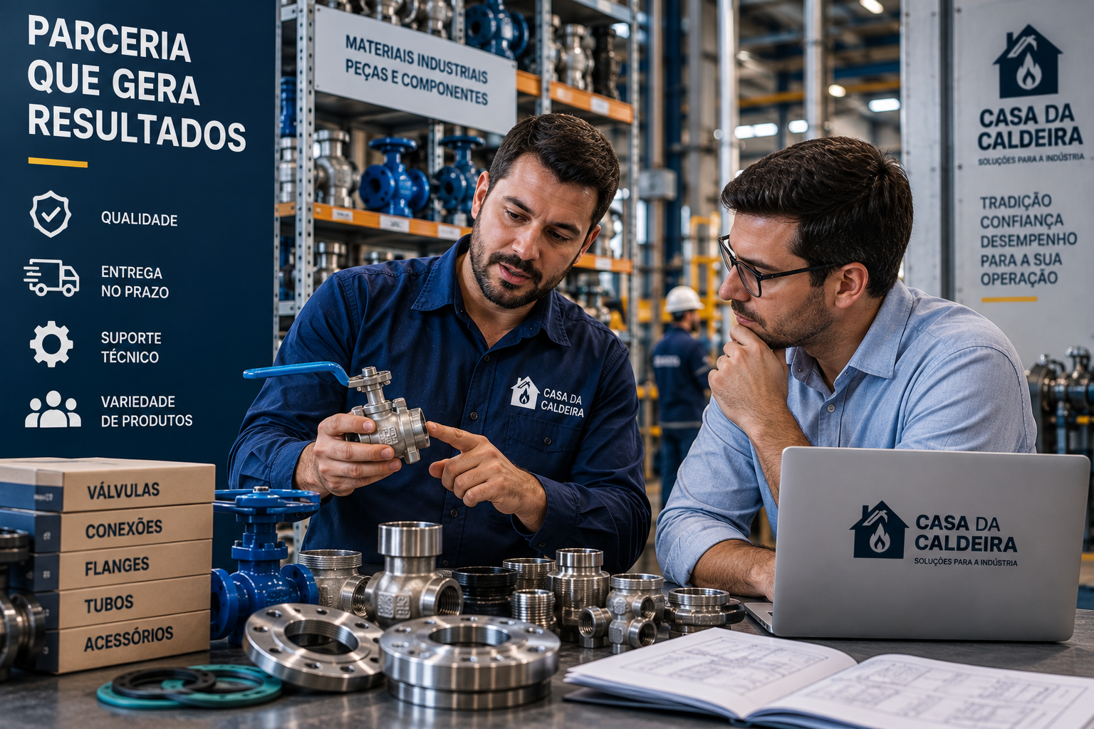 como escolher um fornecedor industrial