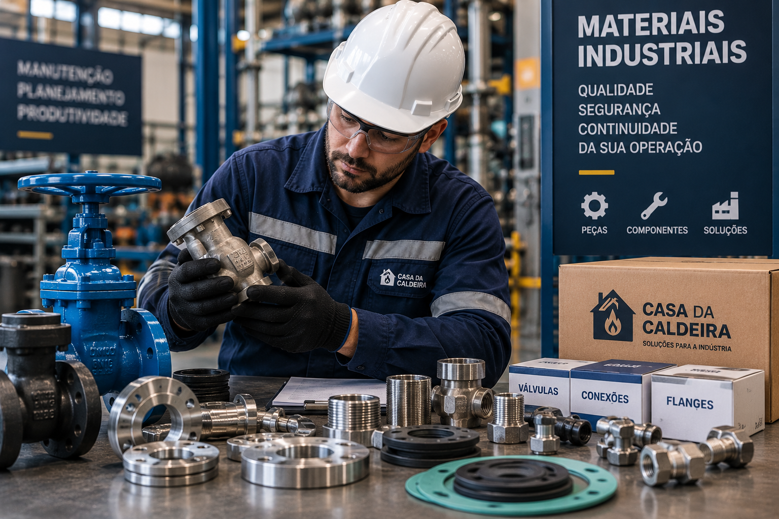 Importância de comprar materiais industriais corretamente