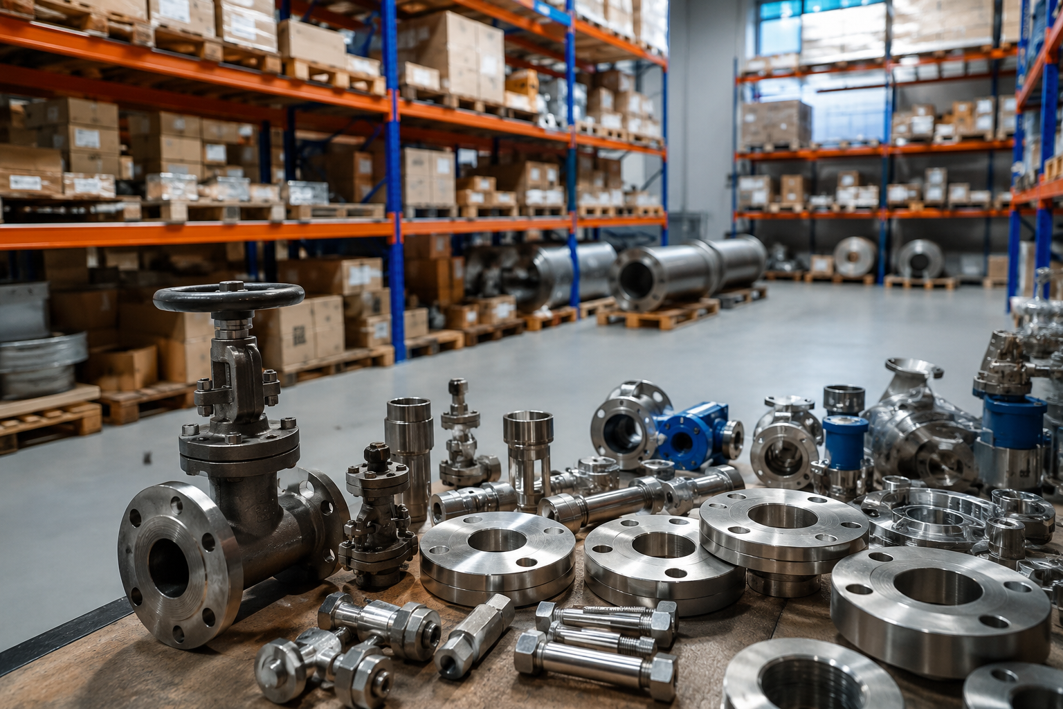 Materiais para manutenção industrial